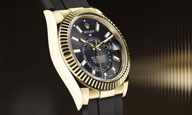 ROLEX Sky-Dweller首次搭配黑橡膠表帶！-復刻表