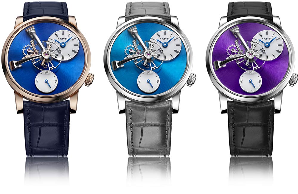 MB&F遺留機器 101 2021-浪琴靈綠色表盤-復刻表