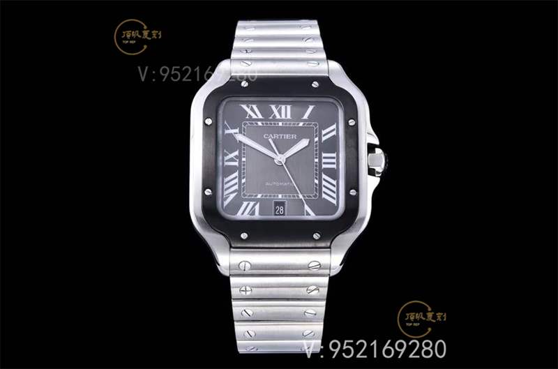 GF廠卡地亞山度士桑托斯復(fù)刻表做工會(huì)一眼假嗎-復(fù)刻表