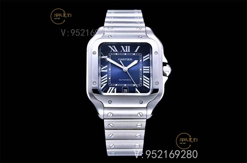 GF廠卡地亞山度士桑托斯復(fù)刻表做工會(huì)一眼假嗎-復(fù)刻表