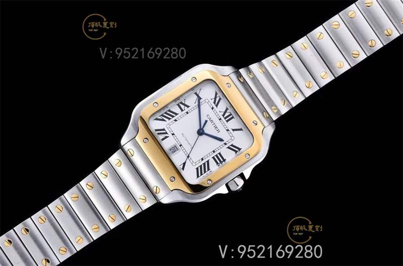 GF廠卡地亞山度士桑托斯復(fù)刻表做工會(huì)一眼假嗎-復(fù)刻表