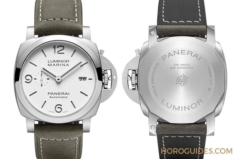 沛納海首見(jiàn)白色三明治面盤!Luminor Marina PAM01314腕表-復(fù)刻表