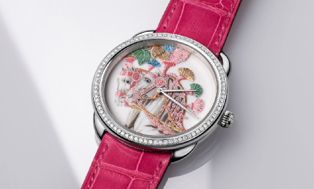 腕上光車駿馬｜愛馬仕Arceau Harnais Fran?ais Remix工藝表-復刻表