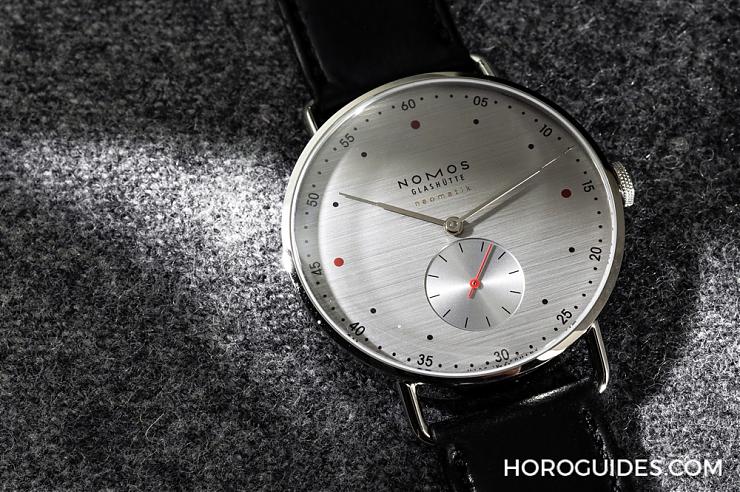 職場選表，實用至上｜NOMOS Slivercut面盤的洗鏈魅力-復刻表