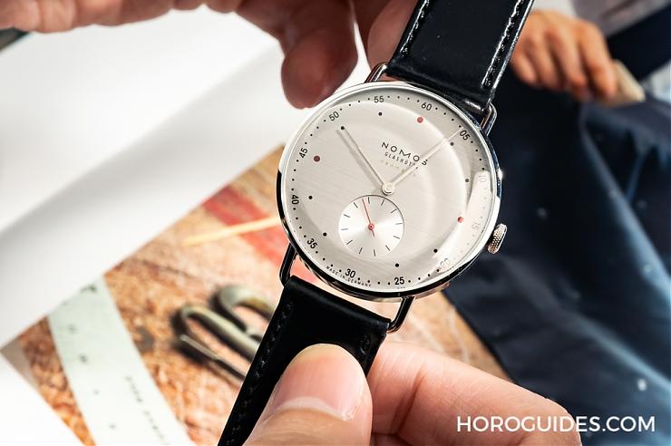 職場選表，實用至上｜NOMOS Slivercut面盤的洗鏈魅力-復刻表