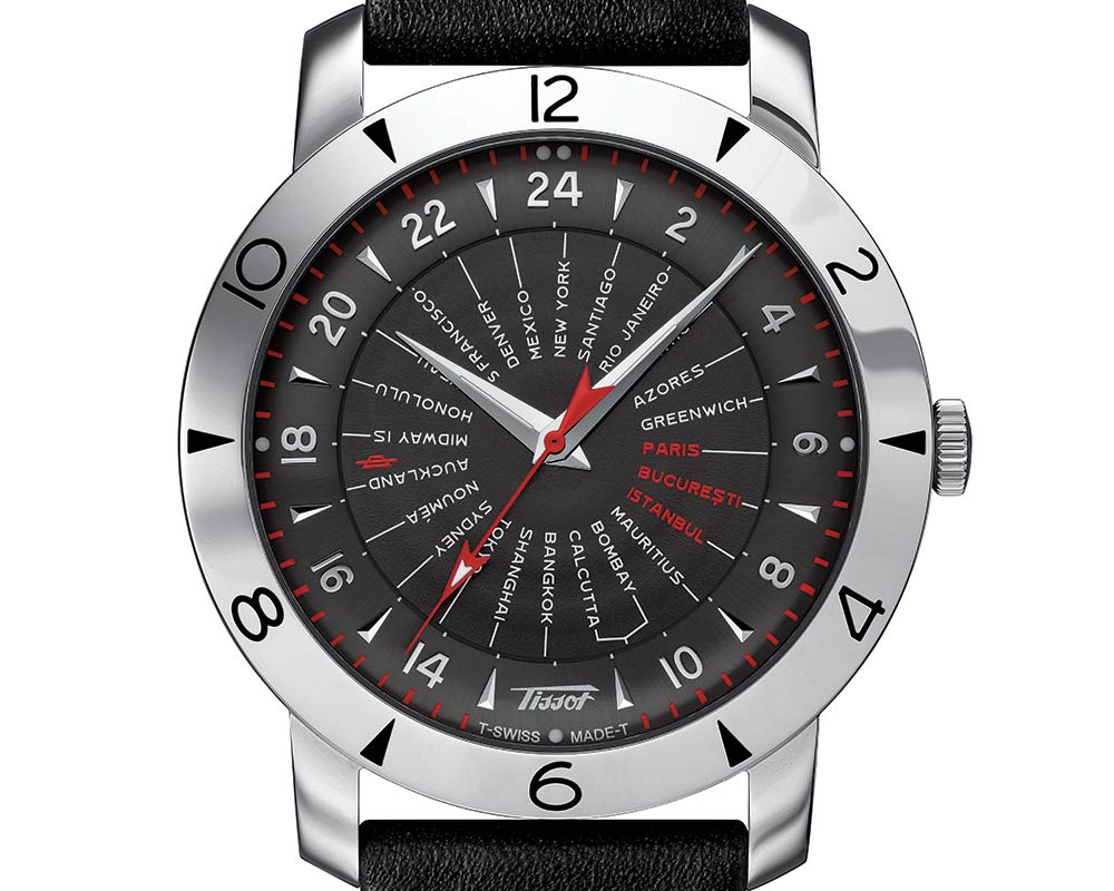 雅典娜丁潛水員 X 南極洲-天梭遺產(chǎn)導(dǎo)航員“東箭”-復(fù)刻表