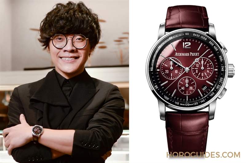 愛彼遠(yuǎn)百信義A13概念店全新開幕，盧廣仲秀Code 11.59酒紅計時碼表獻(xiàn)唱-復(fù)刻表