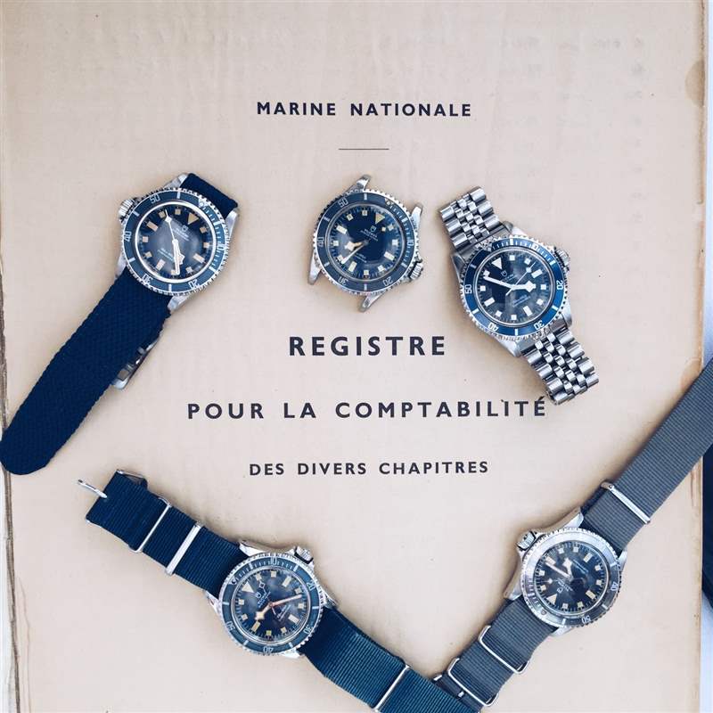 都鐸9401 MARINE NATIONALE MN78 SUBMARINER的原創(chuàng)故事-復(fù)刻表