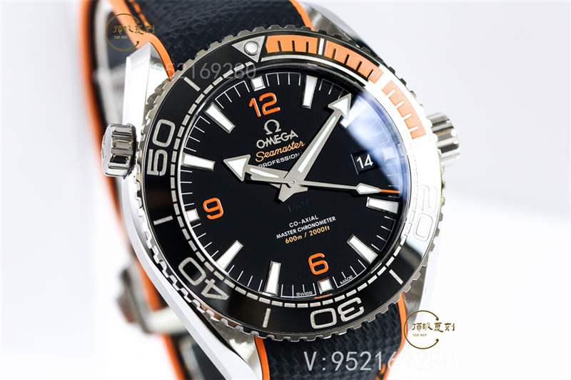 VS廠歐米茄海馬四分之一橙對比正品復刻做工會一眼假嗎-復刻表