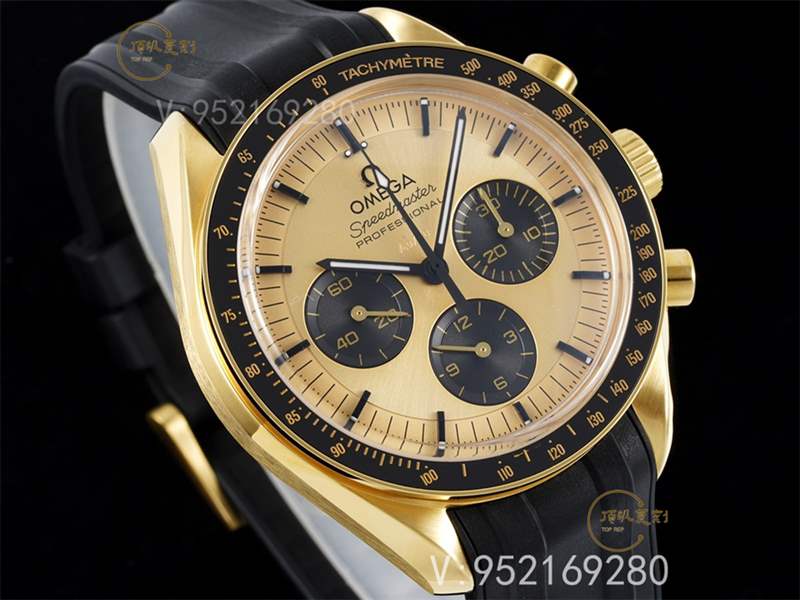 RM廠歐米茄超霸「綠金霸」月球表Moonshine 18K金款復(fù)刻做工怎么樣-復(fù)刻表