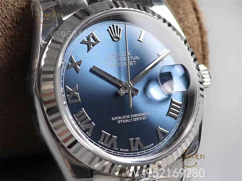 AR廠勞力士v3版日志36mm羅馬數(shù)字盤質(zhì)量如何，對(duì)比正品怎么樣-復(fù)刻表