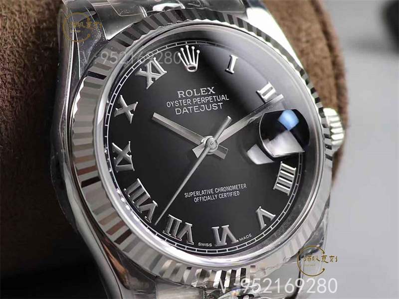 AR廠勞力士v3版日志36mm羅馬數(shù)字盤質(zhì)量如何，對(duì)比正品怎么樣-復(fù)刻表