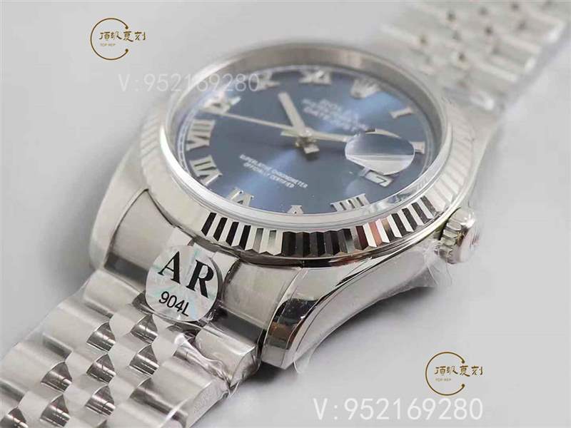 AR廠勞力士v3版日志36mm羅馬數(shù)字盤質(zhì)量如何，對(duì)比正品怎么樣-復(fù)刻表