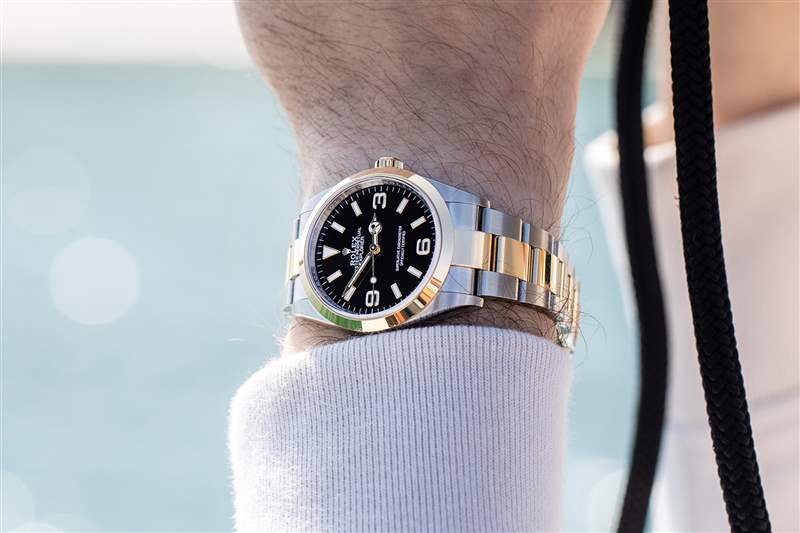 手腕上的一周：雙色勞力士探險家腕表 124273-復刻表