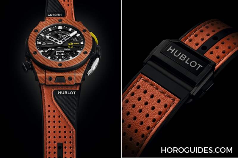 橘色、超輕量、可計桿數(shù)，Hublot Big Bang Unico高爾夫球表新色亮相-復刻表