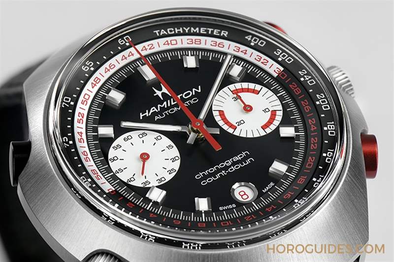 復刻1970年代競速經典｜HAMILTON Chrono-Matic 50-復刻表