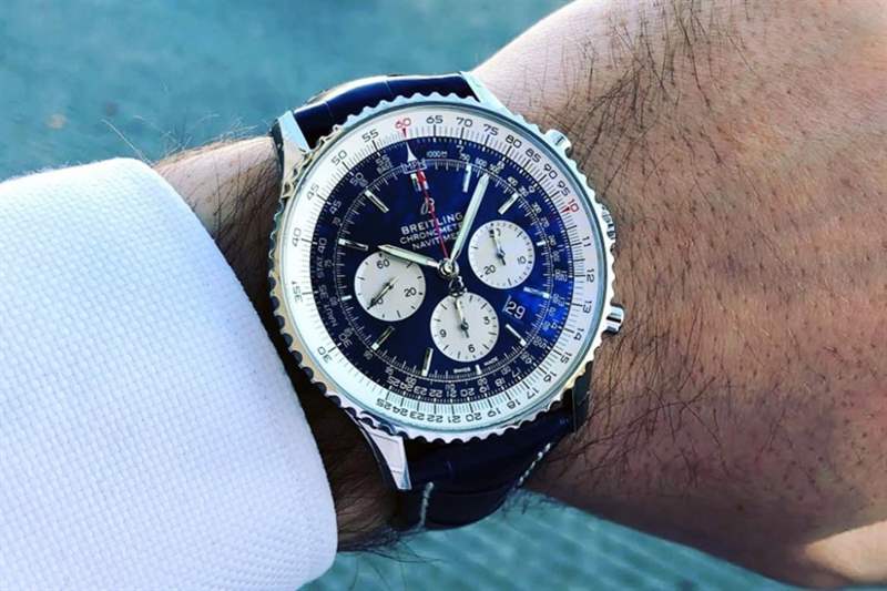 Navitimer B01 Chronograph 43 飛行表經典|5款熱門Breitling Navitimer手表推介-復刻表