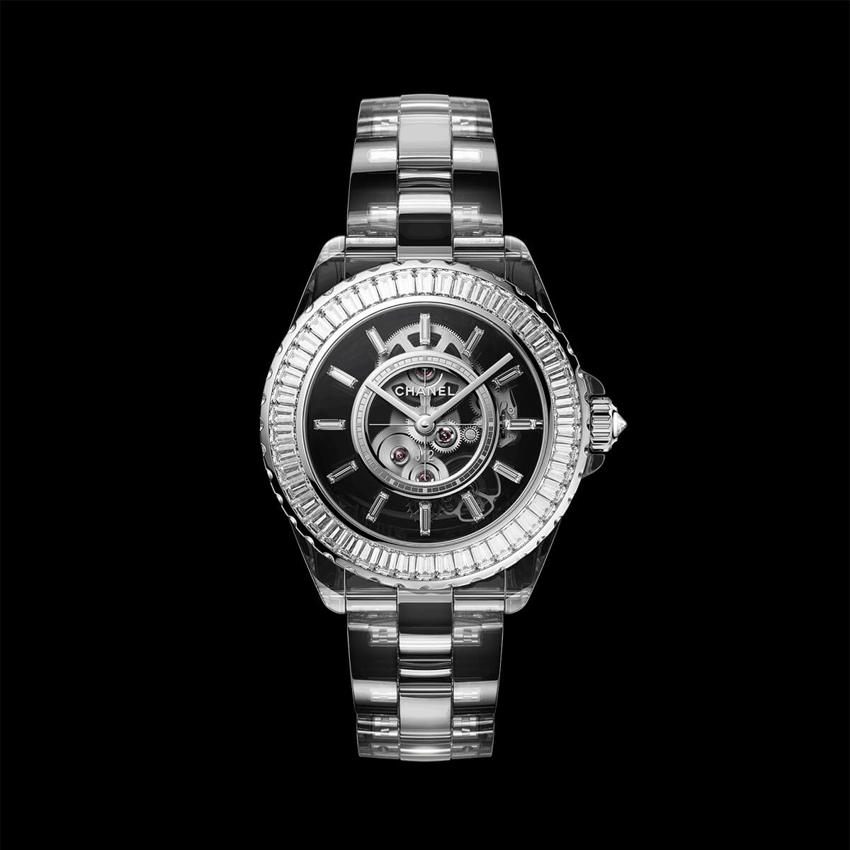 限量12枚！香奈兒J12 X個性鏤空機械手表H6249-復刻表