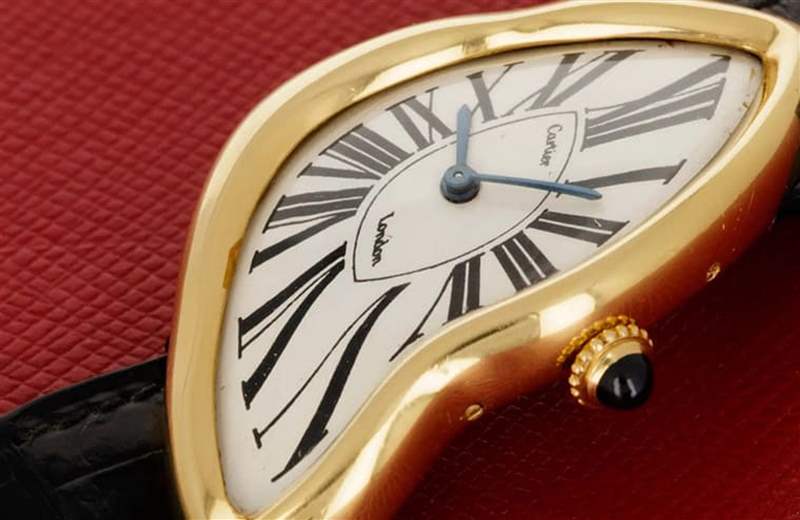CARTIER London Crash古董手表以165萬美金拍賣創(chuàng)史上最貴身價(jià)-復(fù)刻表