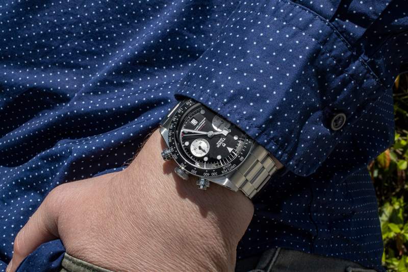 動手實踐：帝舵黑灣計時腕表大踏步前進(jìn)-復(fù)刻表