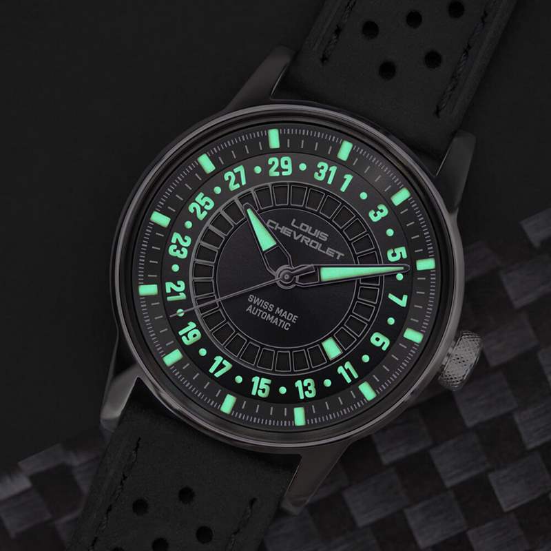 路易斯Chevrolet Frontenac飛行日期腕表Frontenac LC9-復刻表