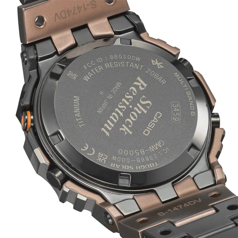 G-SHOCK將VR風格融入經典款手表鈦金屬幾何迷彩營造未來軍事感-復刻表