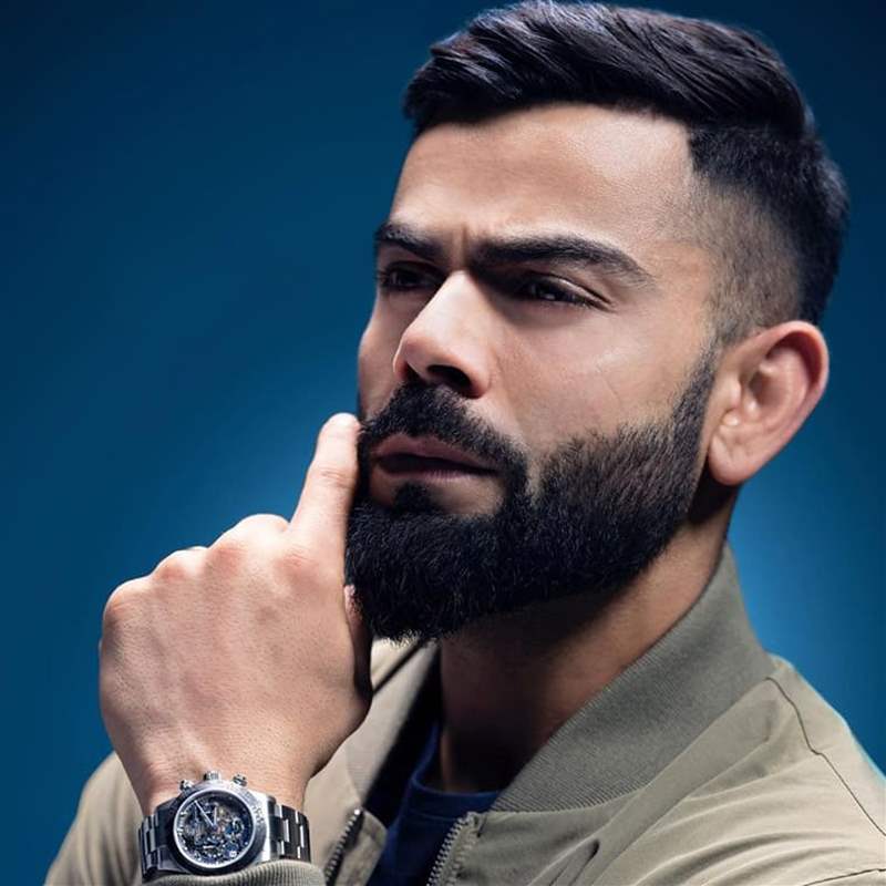 印度板球巨星Virat Kohli委托知名法國(guó)改裝表品牌改造自己的Daytona 116520。 (Source:SKELETON CONCEPT) 勞力士Daytona 116520改裝手表藍(lán)寶石面盤加藍(lán)色機(jī)芯零件超獨(dú)特-復(fù)刻表