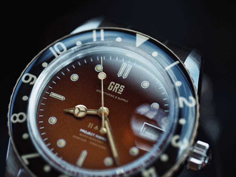 GrowthRing & Supply腕表企劃搭載老香港-復(fù)刻表