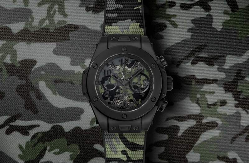 HUBLOT X 山本耀司Big Bang限量迷彩腕表｜以迷彩貫穿全表設(shè)計