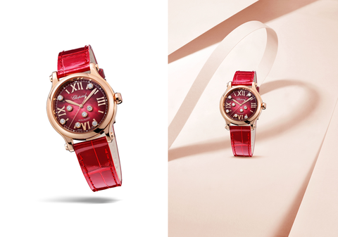 不只閃耀，蕭邦以Happy Sport系列表款頌揚女性無拘自主的躍動樣貌-復刻表