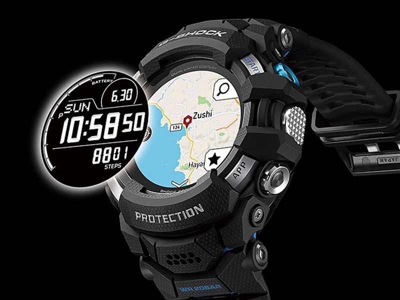 G-SHOCK將VR風格融入經典款手表鈦金屬幾何迷彩營造未來軍事感-復刻表