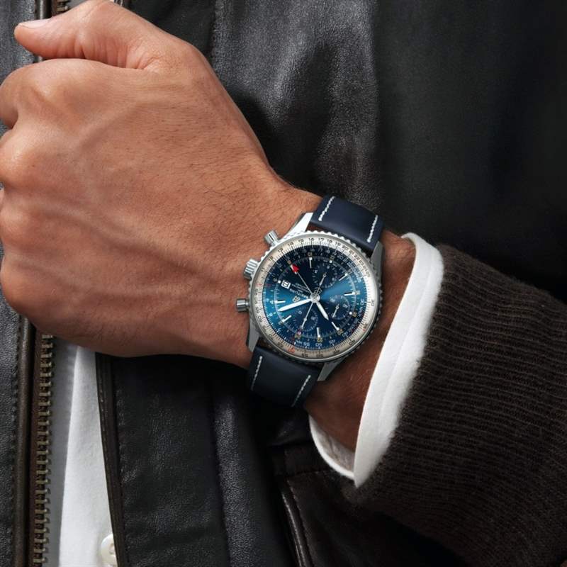 Navitimer Chronograph GMT 46 飛行表經典|5款熱門Breitling Navitimer手表推介-復刻表