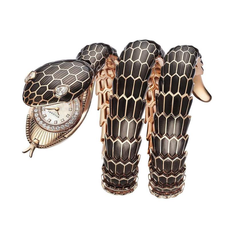 時間即珠寶!裝配全世界最小機芯之一的寶格麗Serpenti Misteriosi-復刻表