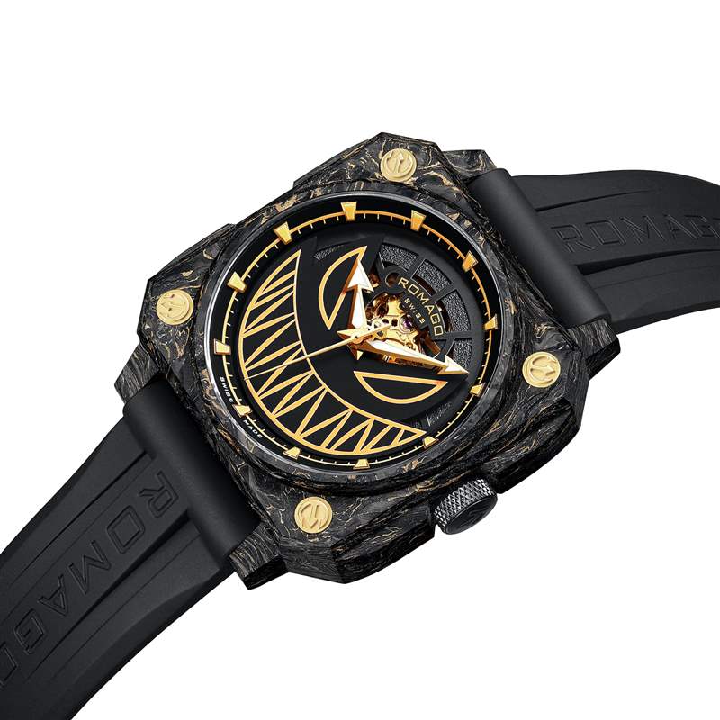 獨立制表師ROMAGO黃金配夜光碳纖玩味新作漆黑中螢火蟲沖擊視覺-復刻表