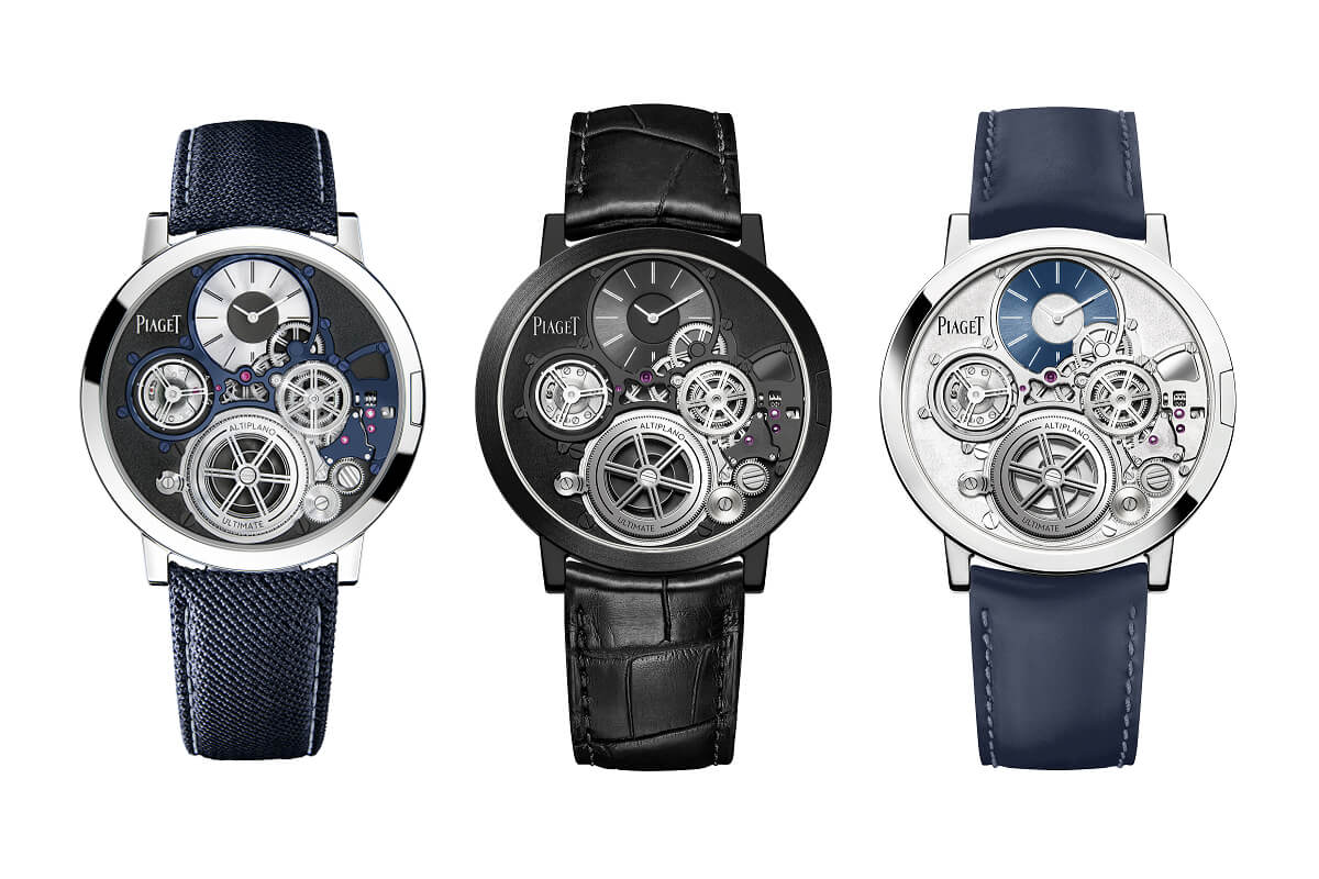 伯爵Altiplano Ultimate Concept系列多齒輪超薄腕表G0A45500-復(fù)刻表