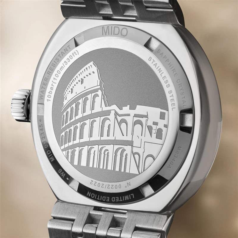 改造工程的20周年紀(jì)念！美度「靈感源于建筑」限量版腕表登場(chǎng)-復(fù)刻表