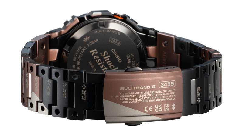 G-SHOCK將VR風格融入經典款手表鈦金屬幾何迷彩營造未來軍事感-復刻表