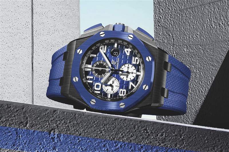 愛彼皇家橡樹離岸型26405NR自動上鏈計時碼表黑色陶瓷-復刻表