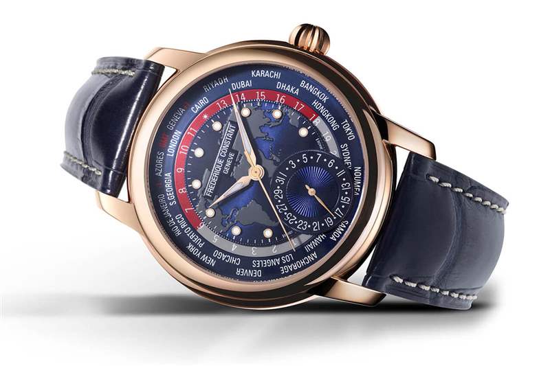 康斯登經(jīng)典世界時制造限量版FC-718NRWM4H9-復(fù)刻表