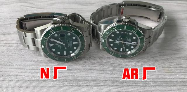 N廠勞力士綠水鬼對比ar廠怎么樣,那個(gè)更值得入手-復(fù)刻表