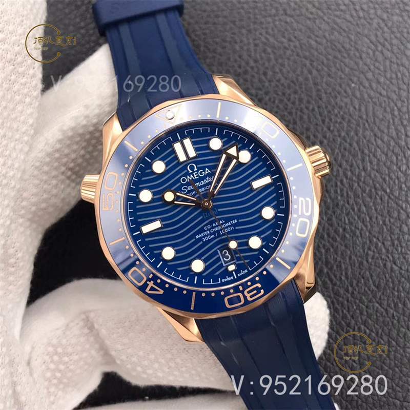 VS廠歐米茄海馬300「尊享版」全玫瑰金藍(lán)盤復(fù)刻表做工怎么樣-復(fù)刻表