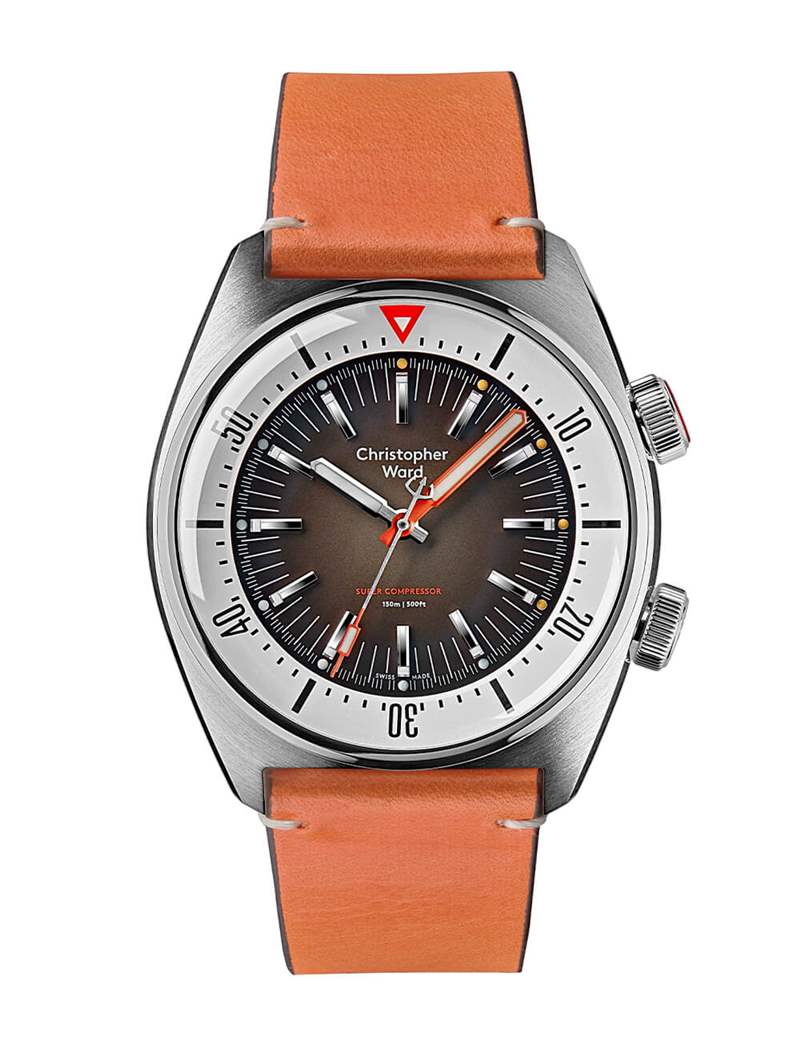 小眾運動手表Christopher Ward C65超級壓縮機-復刻表