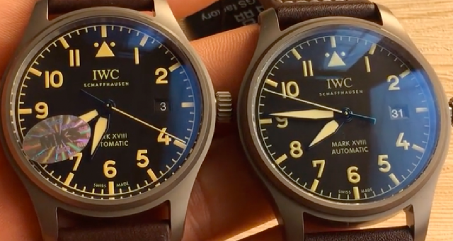 MKS廠萬(wàn)國(guó)馬克十八鈦殼對(duì)比GS廠馬克十八復(fù)刻表怎么樣-復(fù)刻表