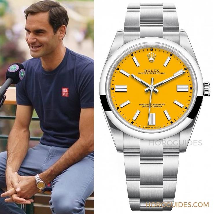 回顧那些高光時(shí)刻，Roger Federer費(fèi)德勒與Rolex偕伴20年-復(fù)刻表