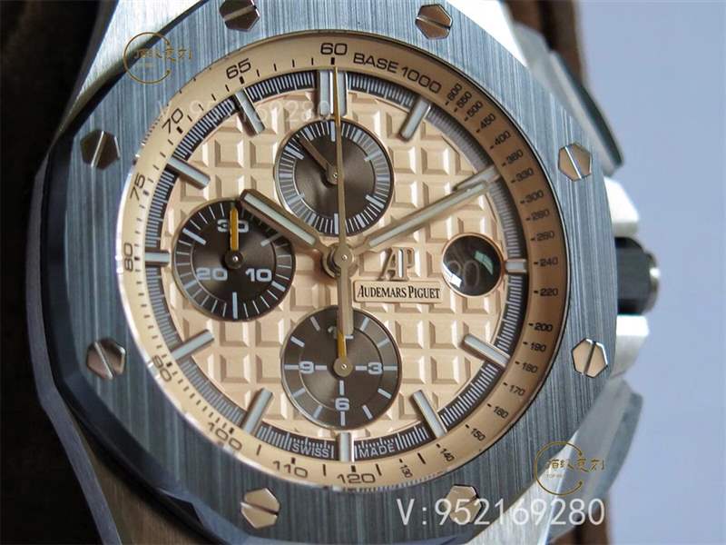 JF廠AP愛彼26400迷彩色皇家橡樹離岸型計時復刻表做工怎么樣-復刻表