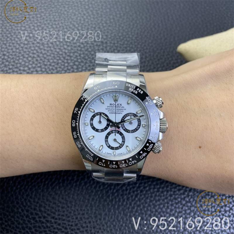 C廠(Clean廠)勞力士4130迪通拿復(fù)刻表對(duì)比正品怎么樣-復(fù)刻表