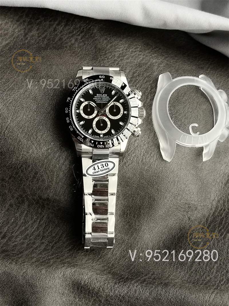 C廠(Clean廠)勞力士4130迪通拿黑鋼迪復刻表m116500ln做工怎么樣-復刻表