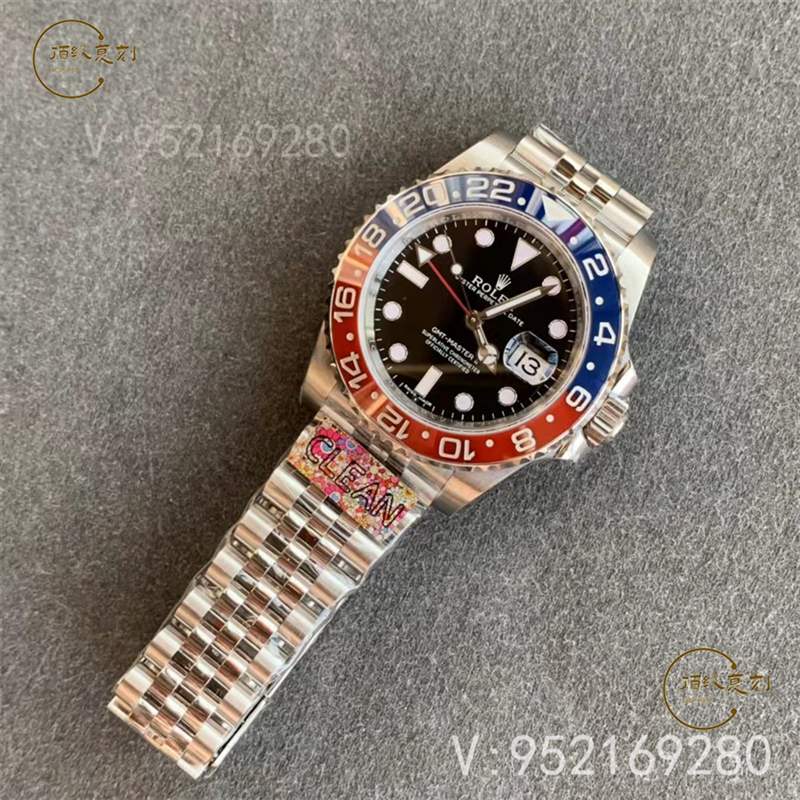 C廠(Clean廠)勞力士格林尼治可樂圈復(fù)刻表m126710對比正品怎么樣-復(fù)刻表