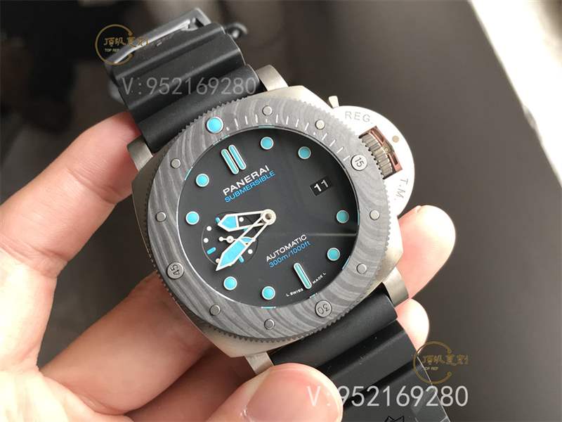 VS廠沛納海799-VS廠沛納海pam799復(fù)刻表做工怎么樣碳纖維和鈦金屬結(jié)合-復(fù)刻表