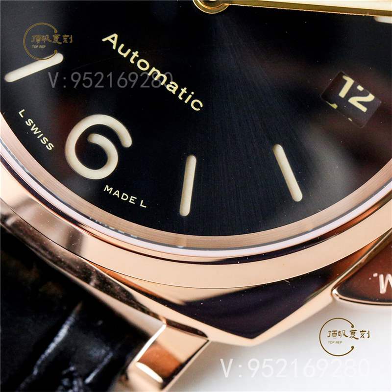 VS廠沛納海908-VS廠沛納海pam908復刻表38mm紅金做工怎么樣-復刻表